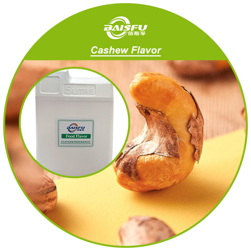 Cashew Flavor Baisfu Factory Supply Food Grade Additive Cashew Flavor