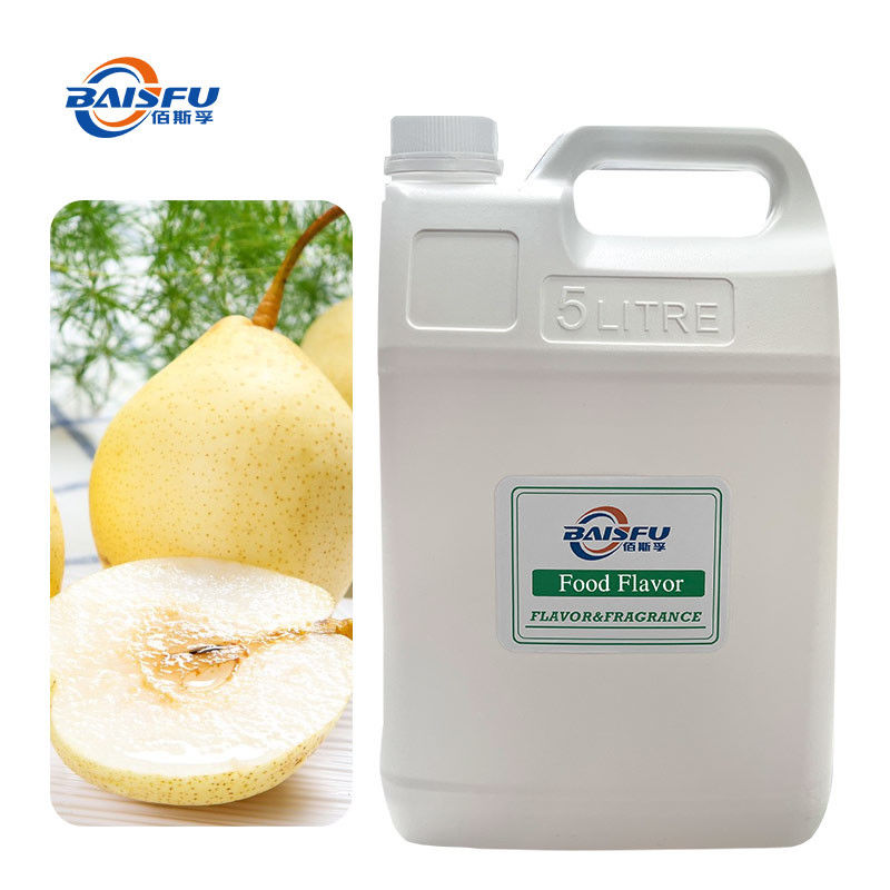 Delicious Natural Fruit Flavoring Pear Flavor for Beverages 99% Purity 1L Specification