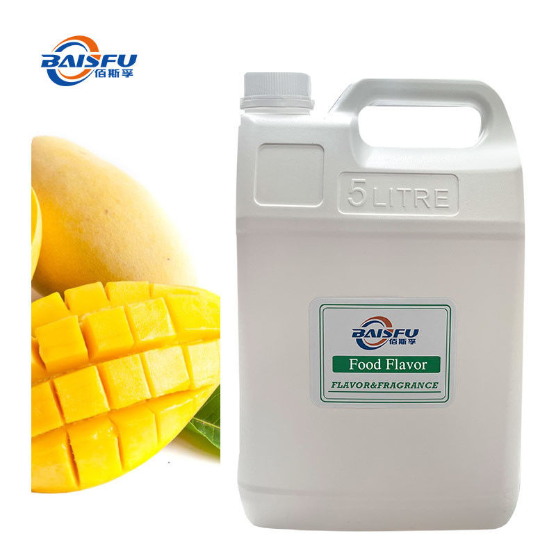 Natural Mango Flavoring for Food Industry BAISIFU 99% Purity 2 Years Shelf Life 5kg MOQ