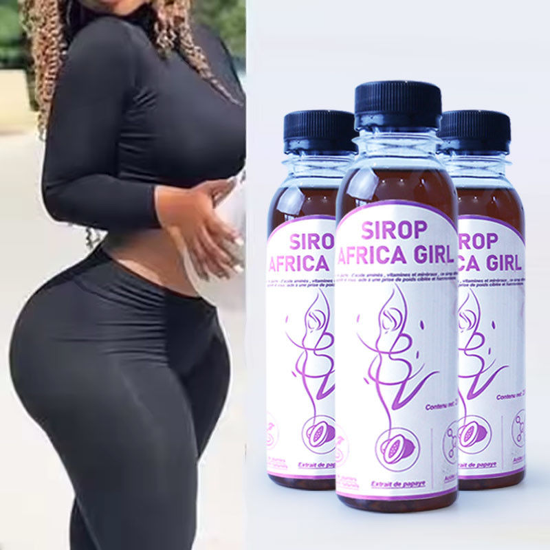 High Quality Organic Maca Powder Herbal Butt Enhancement , Butt Enlargement Booster , Adult Curvy Butt Enhancement Beauty Product 250ml Syrup
