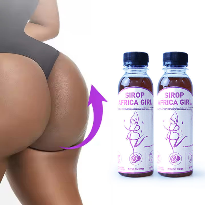 OEM 200ML Appetite Booster Weight Gain Syrup Fast Thicker Butt Stimulant Multivitamin Drink Supplement Buttock Boosting Syrup Dream Shape