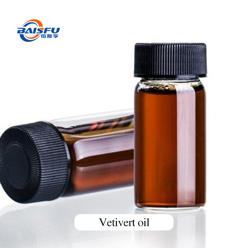Vetiver Oil CAS 8016-96-4 100% Pure Essential Oil from Vetiveria Zizanioides Roots for Perfumery & Aromatherapy