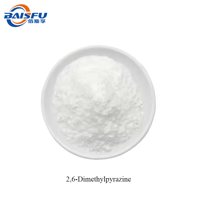 High Purity 2,6-Dimethylpyrazine CAS 108-50-9 Food Grade Flavor with Nutty Roasted Aroma for Food, Beverage and Fragrance