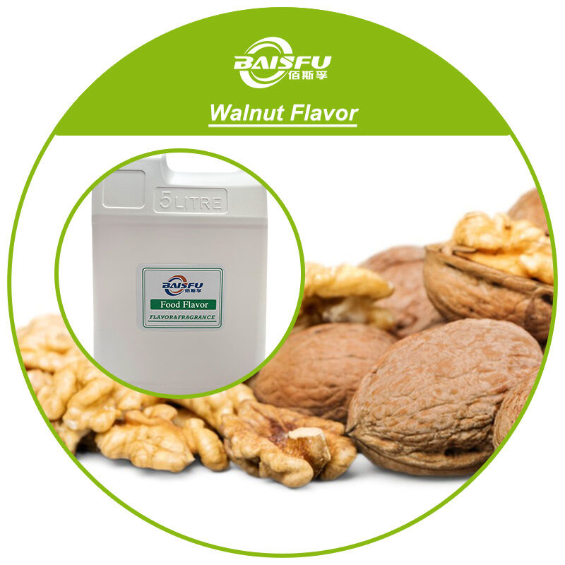 Natural Walnut Flavor | Water Soluble & Concentrated Liquid Flavoring for Baking, Beverages, Dairy & Confectionery | High Heat Stable
