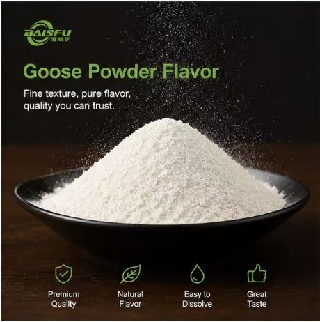 Rich Roasted Concentrated Goose Powder Flavor for Sausage Meatball Burger Patty Plant Based Meat Seasoning Meatless Ground and Veggie Burger Coating