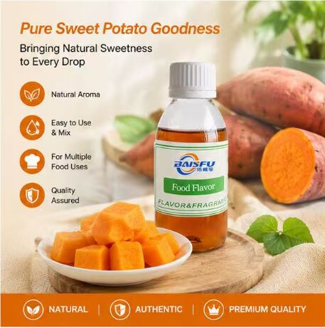 Premium High Quality Sweet Potato Flavor for Roasted Sweet Potato Cake Bread Muffin Pie Filling and Soft Sweet Bun