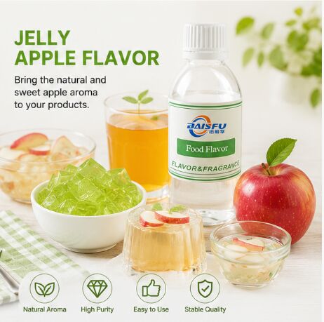Superior Concentrated Jelly Apple Flavor for Apple Cider Vinegar Drink Fruity Soda Refreshing Juice Beverage Probiotic Vinegar Soda and Functional Apple Cider Hydration