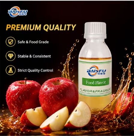 Concentrated Red Apple Flavor for Hard Candy Gummy Chew and Fruit Confectionery