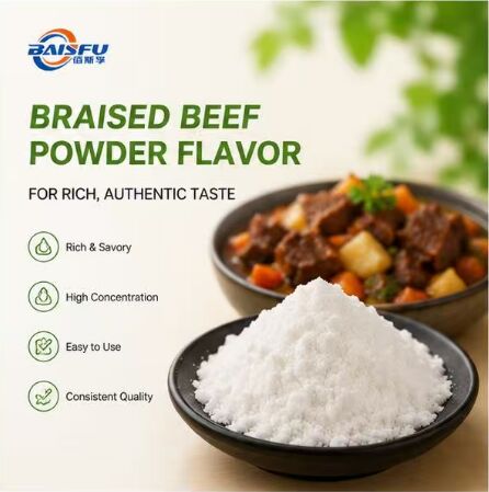 Natural Braised Beef Powder Flavor for Gravy Mix Stew Seasoning Powder and Savory Sauce Base