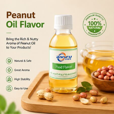 Premium Peanut Oil Flavor for Bakery Shortening Margarine and Laminated Dough Fat Blend