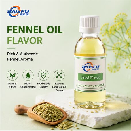 Premium Fennel Oil Flavor for Sausage Meatball Patty and Plant Based Meat Seasoning