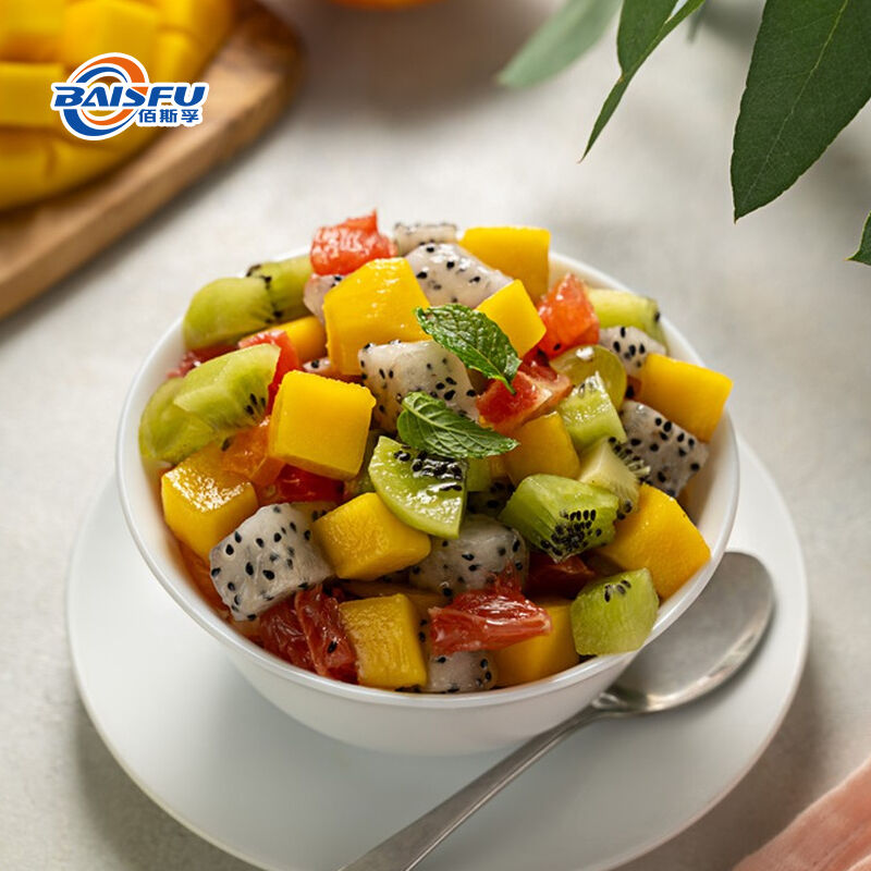 Baisfu Food Grade Free Freeze-Dried Mango Powder Pure Natural Mango Lyophilized Fruit Powder For Beverage 