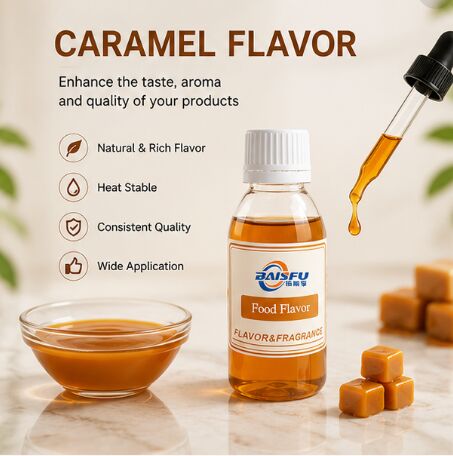 Heat Stable Caramel Flavor for Hard Candy Toffee Caramel Chew and Creamy Filling