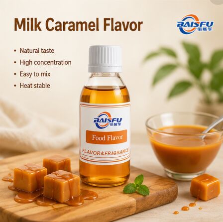 Premium Milk Caramel Flavor for Milky Toffee Creamy Candy and Soft Caramel Chew