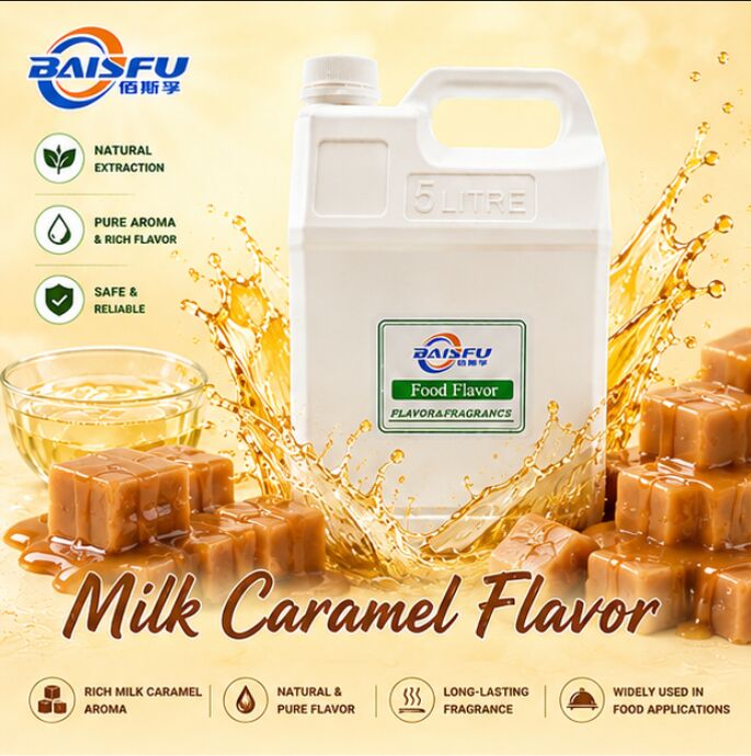 Premium Food Grade Milk Caramel Flavor For Baking Offering Stability And Intensity for Bakery Products