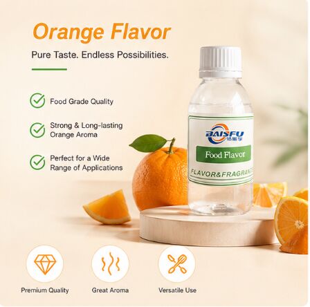 Concentrated Orange Flavor for Hard Candy Gummy Chew and Fruity Confectionery