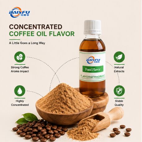 Concentrated Coffee Oil Flavor for Bakery Shortening Margarine and Laminated Dough Fat Blend