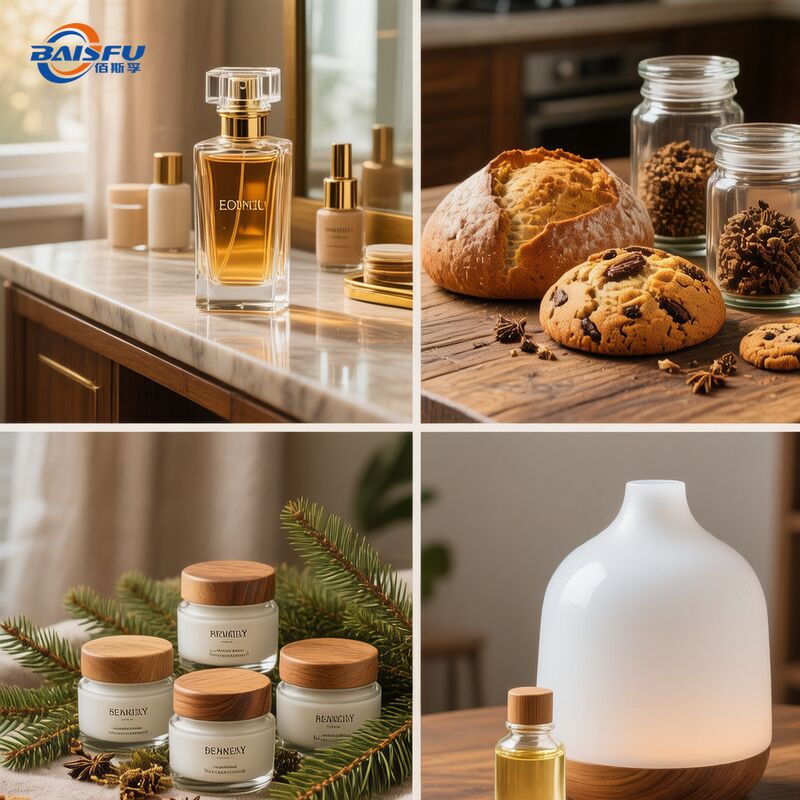 Baisfu Natural Cedrol Crystals Cedrol Powder 98% Purity Food Grade Cedrol CAS 77-53-2 for Flavors and Fragrances