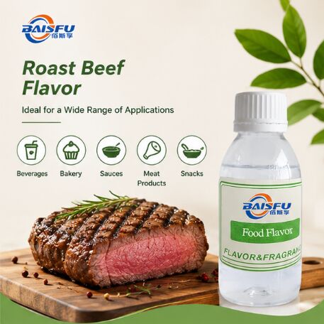 Natural Heat Stable Roast Beef Flavor for Sausage Meatball Burger Patty and Plant Based Meat Seasoning