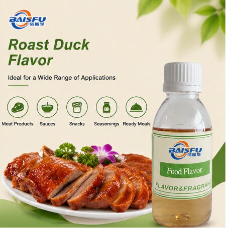 Concentrated Roast Duck Flavor for Extruded Snack Coating Potato Chip Seasoning and Popcorn Flavoring