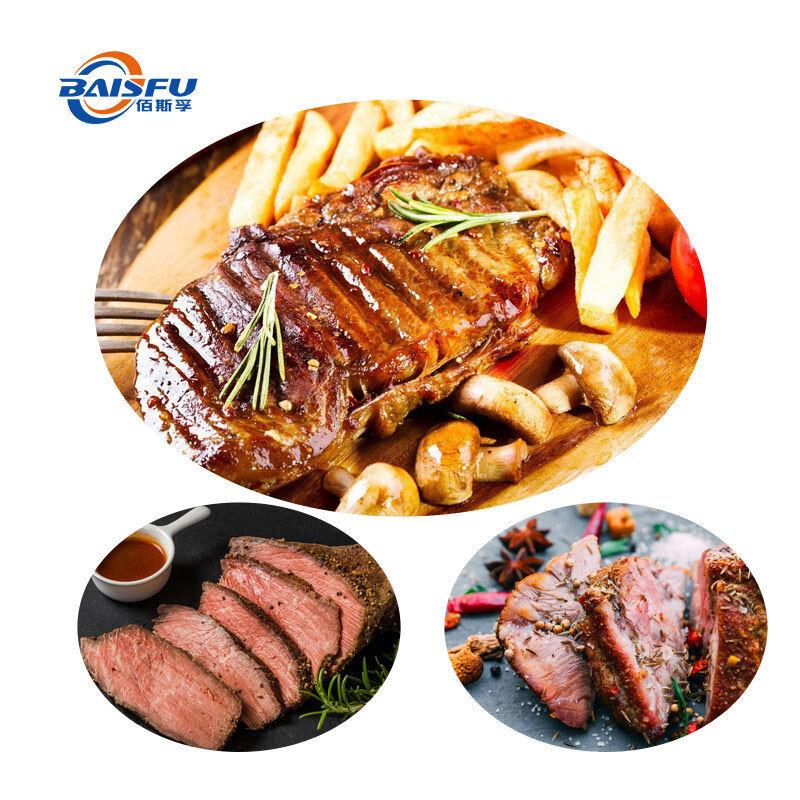  BAISFU Natural Roast Beef Flavor Food Grade Essence High Concentration Savory Aroma for Snacks Seasoning Instant Food