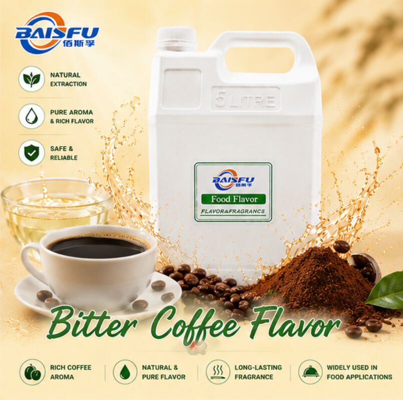 Natural Bitter Coffee Flavor Food Grade Essence Rich Roasted Aroma for Beverage Bakery Dairy