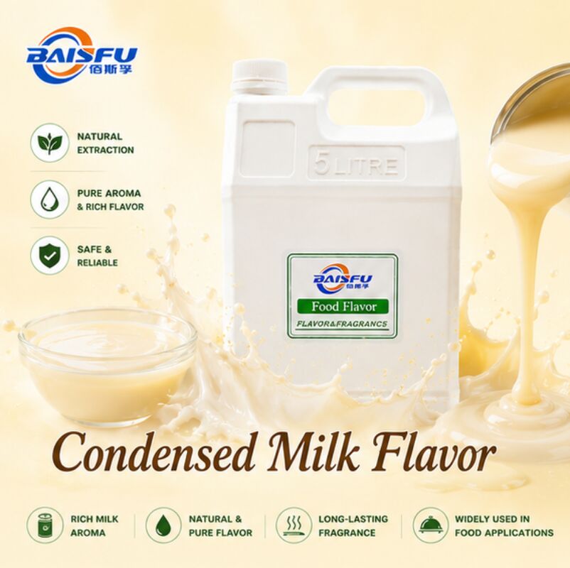 Premium Food Grade Condensed Milk Flavor for Baking Rich Creamy Sweet Milk Aroma