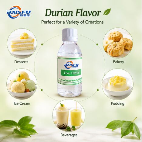 Natural Durian Flavor for Durian Ice Cream Sorbet Frozen Yogurt and Popsicle