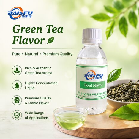 Premium Green Tea Flavor for Matcha Latte Iced Green Tea Herbal Drink and Refreshing Beverage