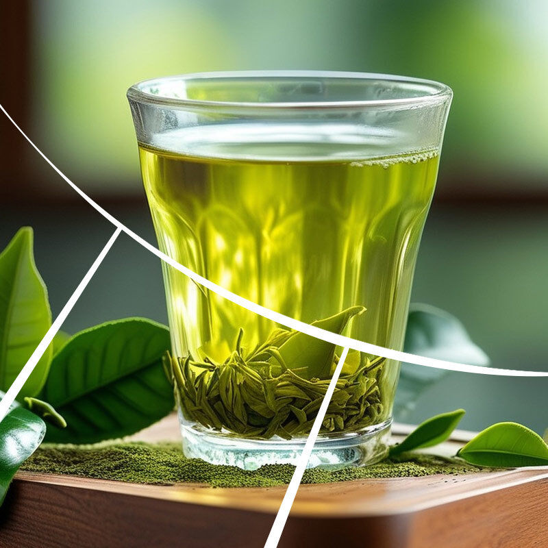 Premium Green Tea Flavor for Matcha Latte Iced Green Tea Herbal Drink and Refreshing Beverage