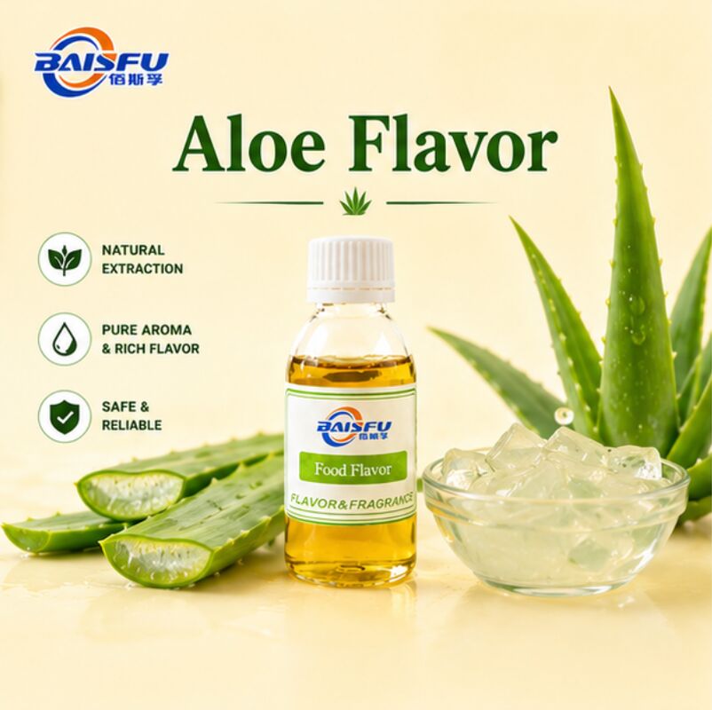 Premium Food Grade Aloe Flavor for Beverage Dairy Functional Drink Delivering Fresh Botanical Coolness