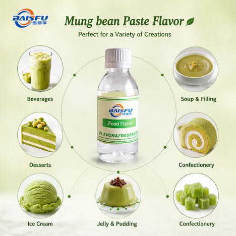 Natural Mung Bean Paste Flavor for Mung Bean Ice Cream Sorbet Frozen Yogurt and Popsicle