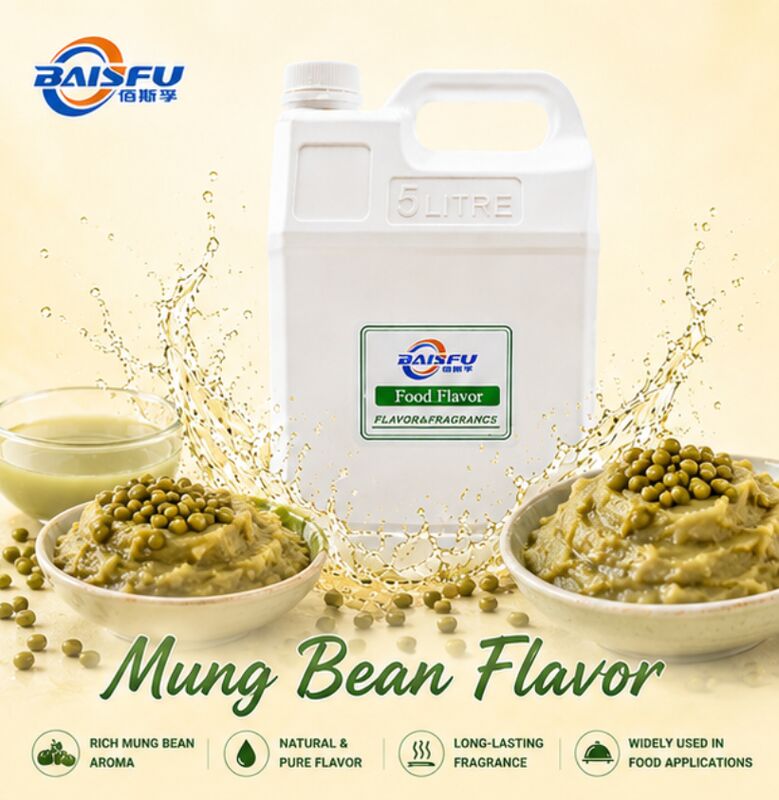 Premium Food Grade Mung Bean Flavor for Beverage Delivering Fresh Natural Legume Aroma