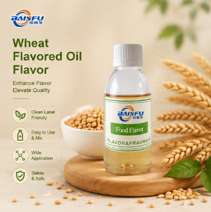 Premium Wheat Flavored Oil Flavor for Dark Milk White Chocolate Coating Praline Filling and Candy Center Oil