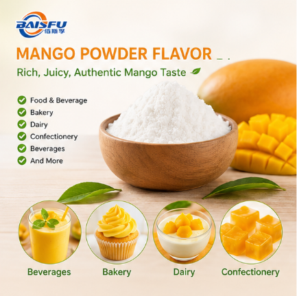 Heat Stable Mango Powder Flavor for Ice Cream Powder Sorbet Mix Frozen Yogurt Blend and Milkshake Base