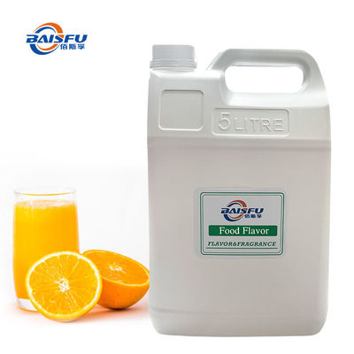 Halal Approved Concentrated Emulsion Orange Flavor For Soft Drink