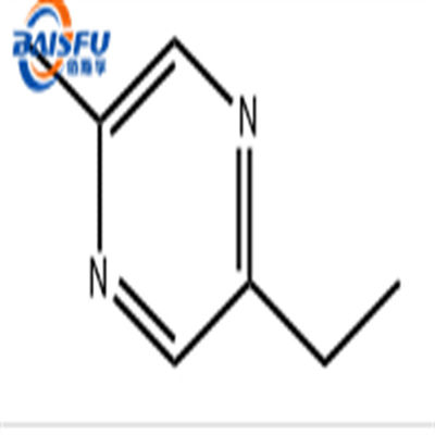 Chemical Synthesis Of 99% Concentration Flavoring Agent 2-ethyl-5-methylpyrazine Used In Soy Products CAS 13360-64-0