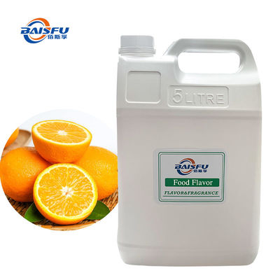 Sweet Orange Flavor Light Yellow Transparent Water Soluble Liquid Food Grade