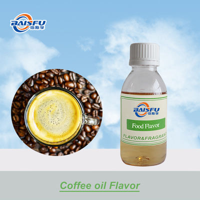 Strong Taste Coffee Oil Flavor Aroma Baisfu Supply Food Grade Additive for Juice / Beverage / Dairy Product
