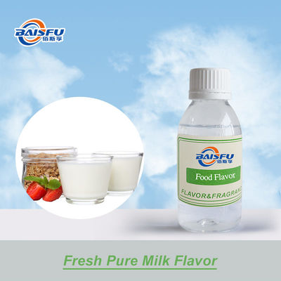 Food Grade Additive Fresh Pure Milk Flavors for Baisfu Supply ISO22000 and ISO9001 Certified