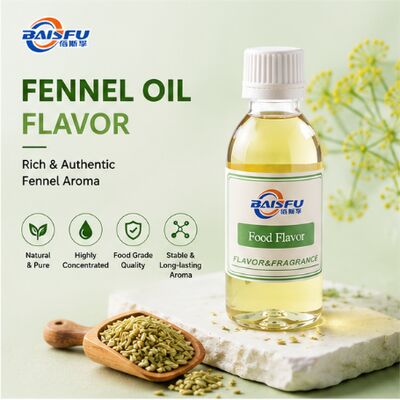 Premium Fennel Oil Flavor for Sausage Meatball Patty and Plant Based Meat Seasoning