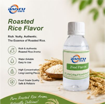 Concentrated Roasted Rice Flavor for Rice Cake Cookie Muffin and Sweet Pastry Dough